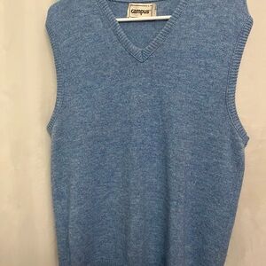 Vintage Campus Wool Vest